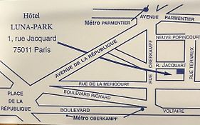 Hotel Luna Park Paris