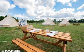 Bell Tent Glamping At Marwell Resort