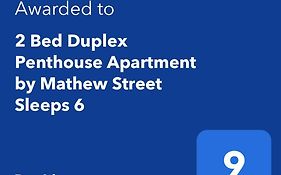 2 Bed Duplex Penthouse Apartment By Mathew Street Sleeps 6
