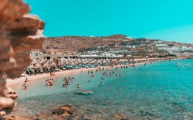 Paradise Beach Camping Hotel Platys Gialos (mykonos) Greece