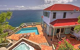 St Thomas Cliffside Chalet With Pool And Hot Tub! photos Exterior
