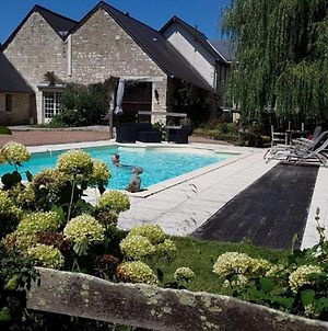 Former Customs House With Large Garden And Private Pool 4 Km From Chinon photos Exterior