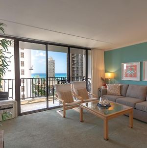 Modern 12Th Floor Waikiki Banyan Condo With Partial Ocean Views photos Exterior
