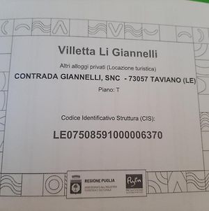 Villetta Li Giannelli photos Exterior