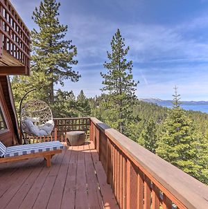 Stunning Lake Tahoe Cabin With Panoramic Views! photos Exterior