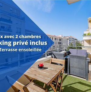 La Joliette; Duplex 2 Chambres, Parking Inclus+ Terrasse+ Ascenseur photos Exterior