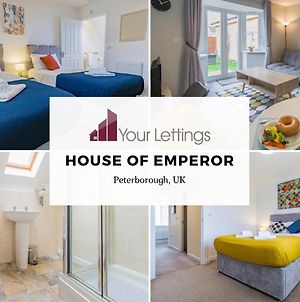 Beautifully Decorated 3 Bedroom Contractor House With Free Parking For 2-3 Vans - House Of Emperor By Your Lettings Peterborough photos Exterior
