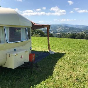 Retro Caravan With Mountain Views photos Exterior