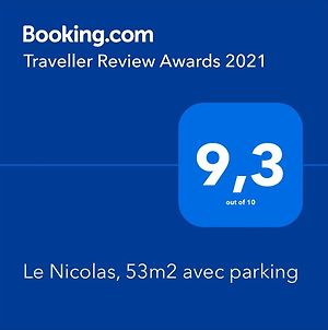Nicolas Iii, 53M2, Confortable Et Calme, 2 Chambres, Balcon, Parking photos Exterior