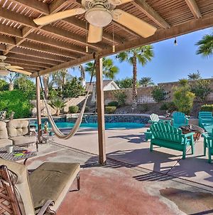 Spacious Indio Escape Pool, Hot Tub And Fire Pit! photos Exterior