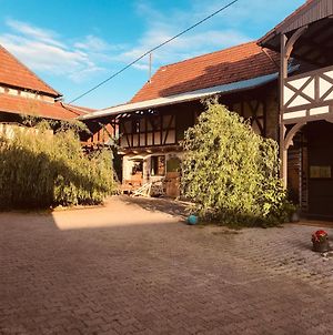 Gemutliche Landhaus Wohnung Auf Dem Ponyhof - Himmelbett, Kamin & Garten photos Exterior