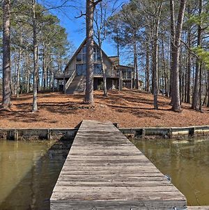 Riverfront Shelby Home With Private Boat Dock! photos Exterior