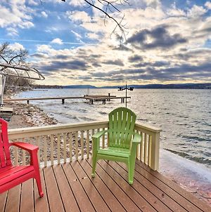 Lakefront Canandaigua Home With Grill, Fire Pit photos Exterior