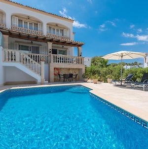 New! Villa Cala Marsal Sea View Front Waterline With Pool And Bbq photos Exterior