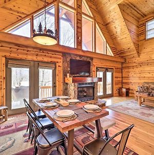 Picturesque Nc Cabin With Fire Pit And Mtn Views! photos Exterior