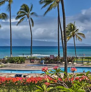 Lahaina Resort Retreat With Pool And Ocean Views! photos Exterior