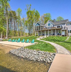 Waterfront Lake Anna Home With Dock, Beach And Kayaks! photos Exterior