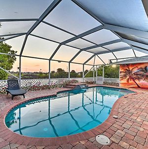 Canalfront Cape Coral Home With Kayaks And Bikes! photos Exterior