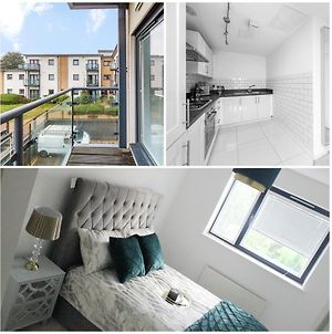 Luxury 1 Bed Flat Sleeps 4 With Balcony And Secure Parking photos Exterior