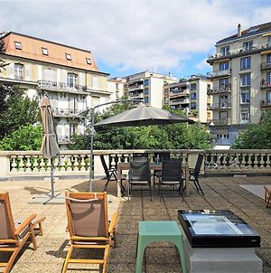 Very Spacious Big Terrasse In The City Center Near The Train Station photos Exterior