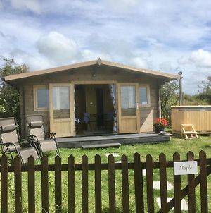 Maple Glamping Hut With Hot Tub, Ensuite, Fenced Garden, Bbq, Firepit, Alpacas On Site, Views, Dog Friendly On Anglesey, North Wales photos Exterior