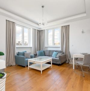 Warsaw Premium Apartment With City View photos Exterior