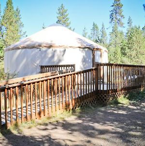 Bend-Sunriver Camping Resort Wheelchair Accessible Yurt 13 photos Exterior