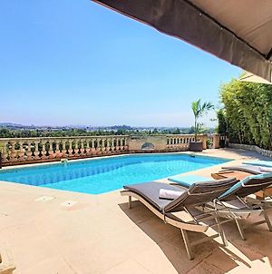 3 Bedrooms Villa Near Cannes - Pool & Jacuzzi - Sea View photos Exterior