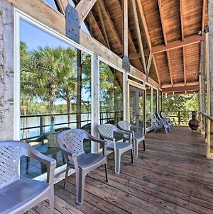 Riverfront Cedar Cabin With Private Beach And Dock! photos Exterior