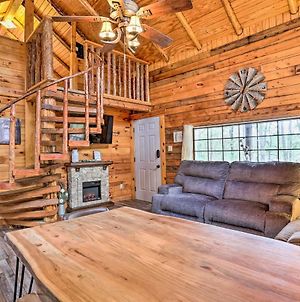 Authentic Log Cabin With Fire Pit, Pond, And More! photos Exterior
