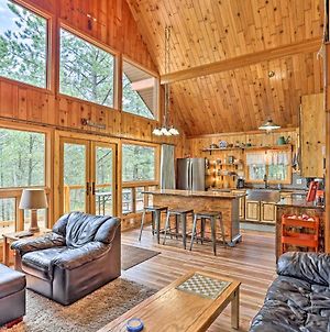 Modern Black Hills Cabin With Loft And Wraparound Deck photos Exterior